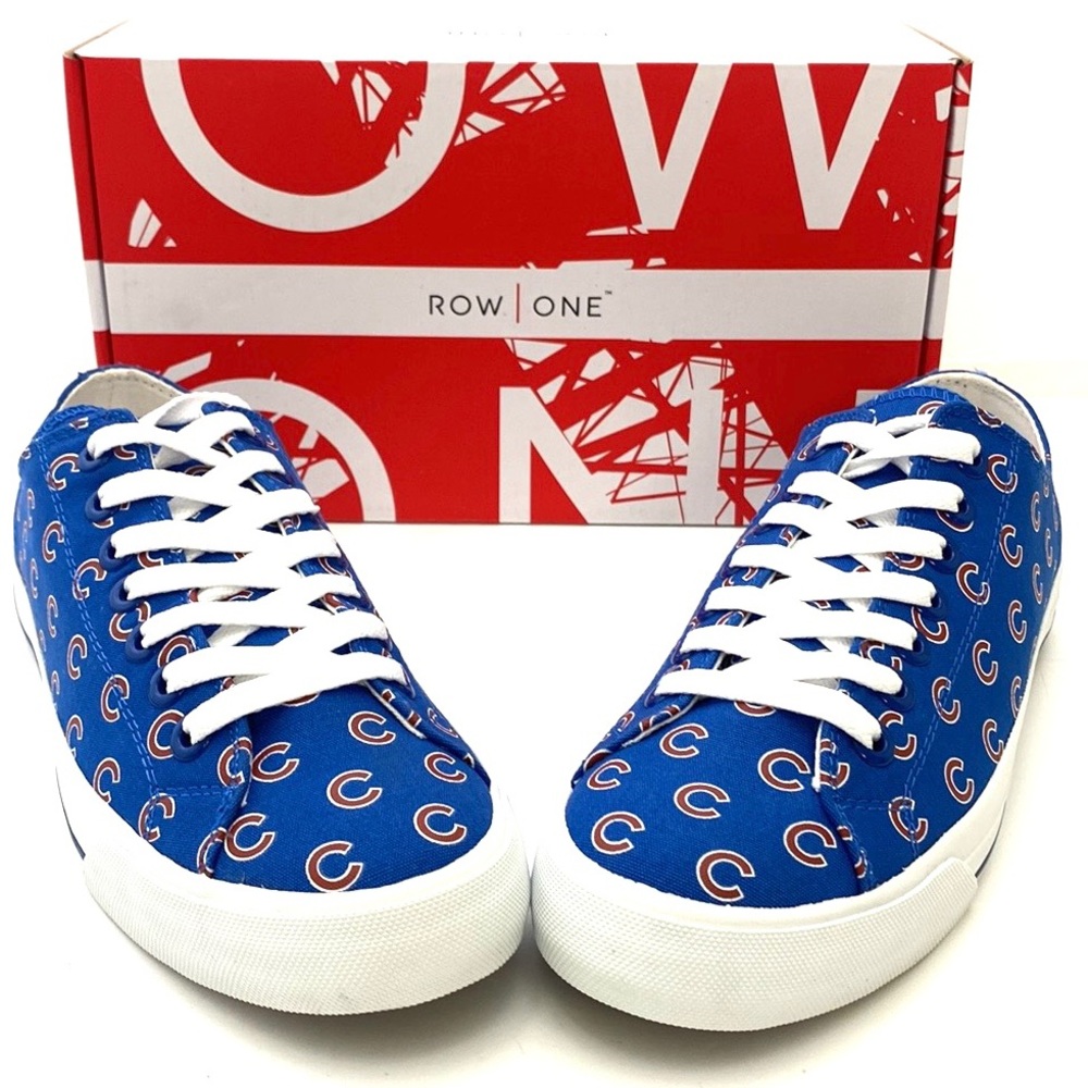 Row One Unisex Chicago Cubbies Team Victory Sneakers NWT M-8//W-9.5